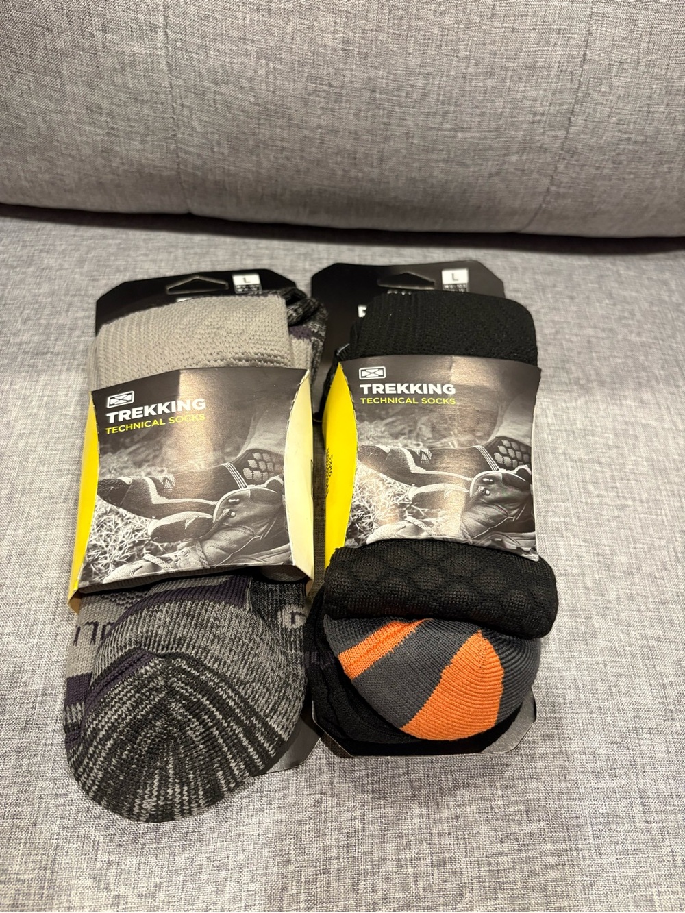 Evolution Technical Socks Trekking Hiking Outdoor Set Of 2 Size Large W 11-13